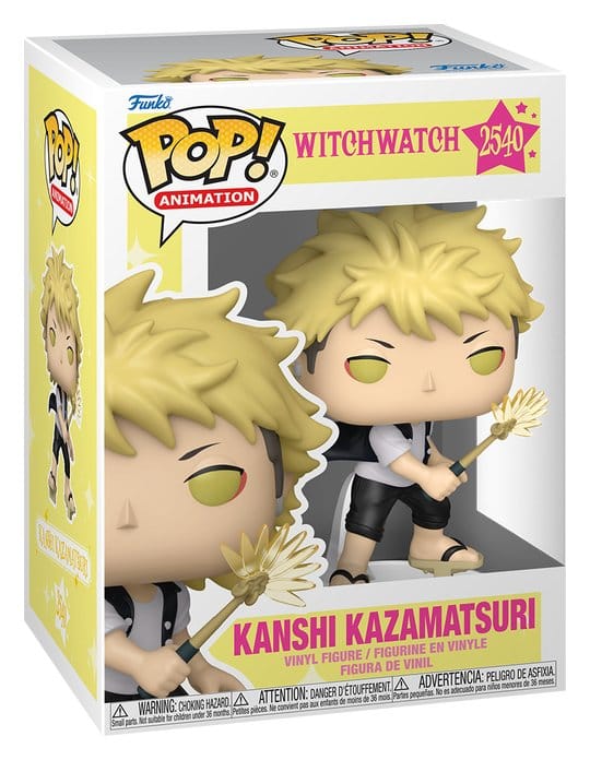 Funko Pop! Animation Witch Watch Kanshi Kazamatsuri in window box