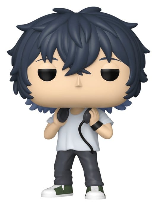 Funko Pop! Animation Keigo Magami vinyl figure from Witch Watch holding a microphone