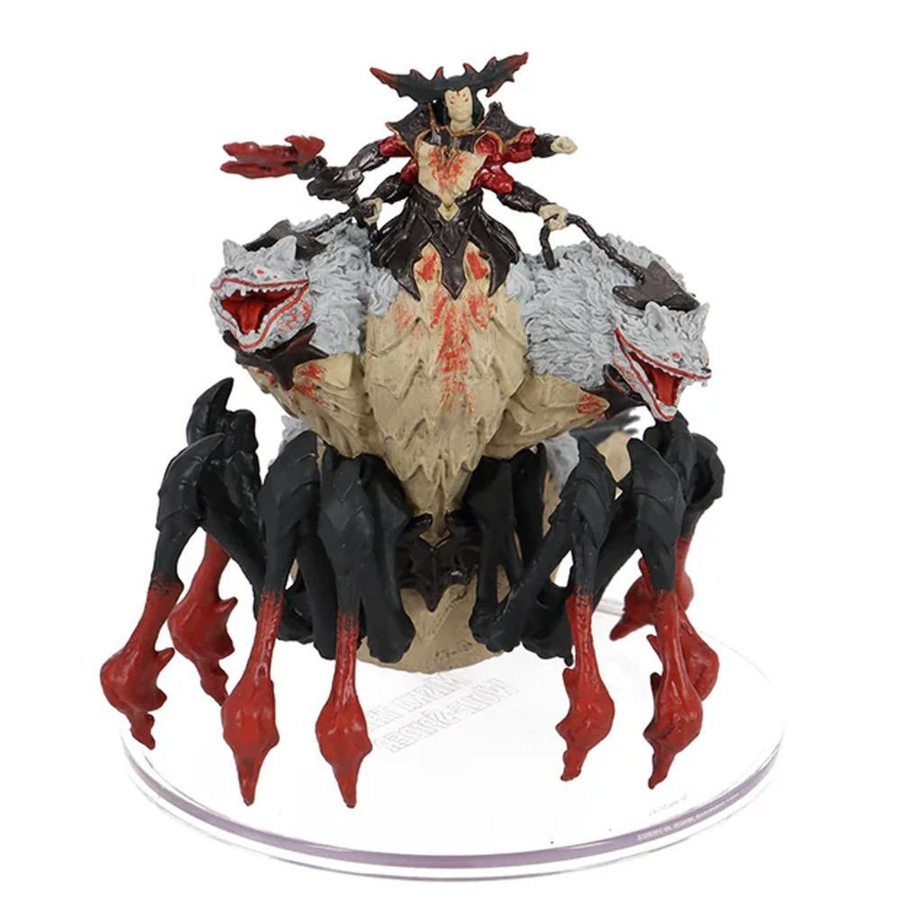 Wizkids - D&D Icons of the Realms: Set 32 - Vecna Eve of Ruin - Miska the Wolf Spider Boxed Miniature - Loaded Dice