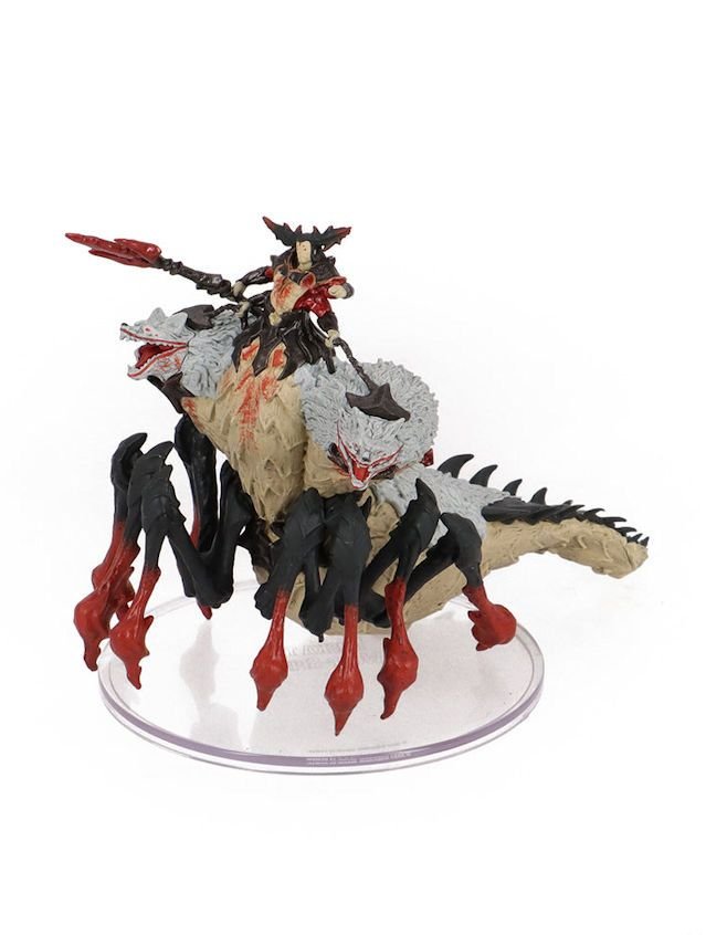 Wizkids - D&D Icons of the Realms: Set 32 - Vecna Eve of Ruin - Miska the Wolf Spider Boxed Miniature - Loaded Dice