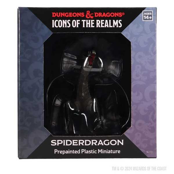 Wizkids - D&D Icons of the Realms: Spiderdragon- Boxed Miniature - Loaded Dice