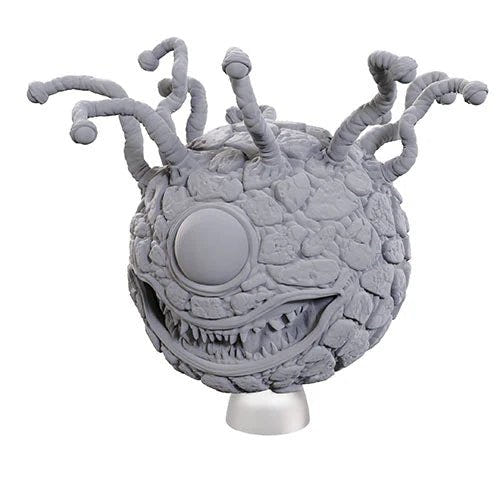 WizKids D&D Nolzur's Marvelous Miniatures Classic Beholder, unpainted primed eye tyrant