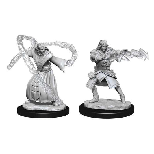 Wizkids - D&D Nolzurs Marvelous Miniatures: Elf Wizard Male - Wave 13 - Loaded Dice