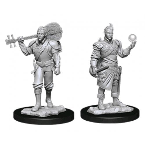 Wizkids - D&D Nolzurs Marvelous Miniatures: Male Half-Elf Bard - Wave 12 - Loaded Dice