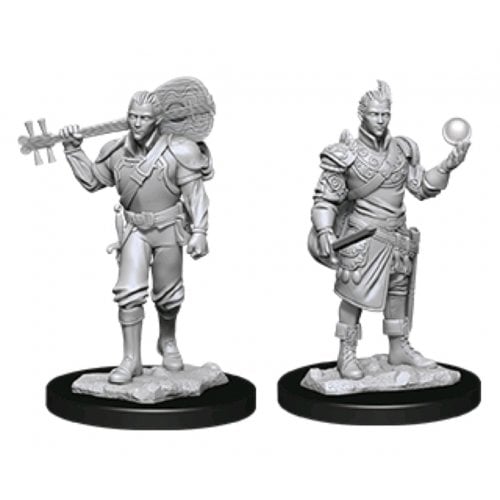 Wizkids - D&D Nolzurs Marvelous Miniatures: Male Half-Elf Bard - Wave 12 - Loaded Dice