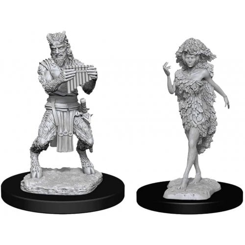 Wizkids - D&D Nolzurs Marvelous Miniatures: Satyr & Dryad