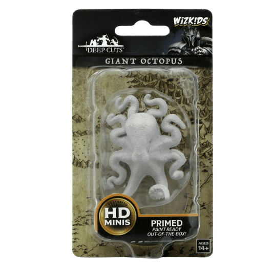 WizKids Deep Cuts Unpainted Miniatures: Giant Octopus miniatures expansion
