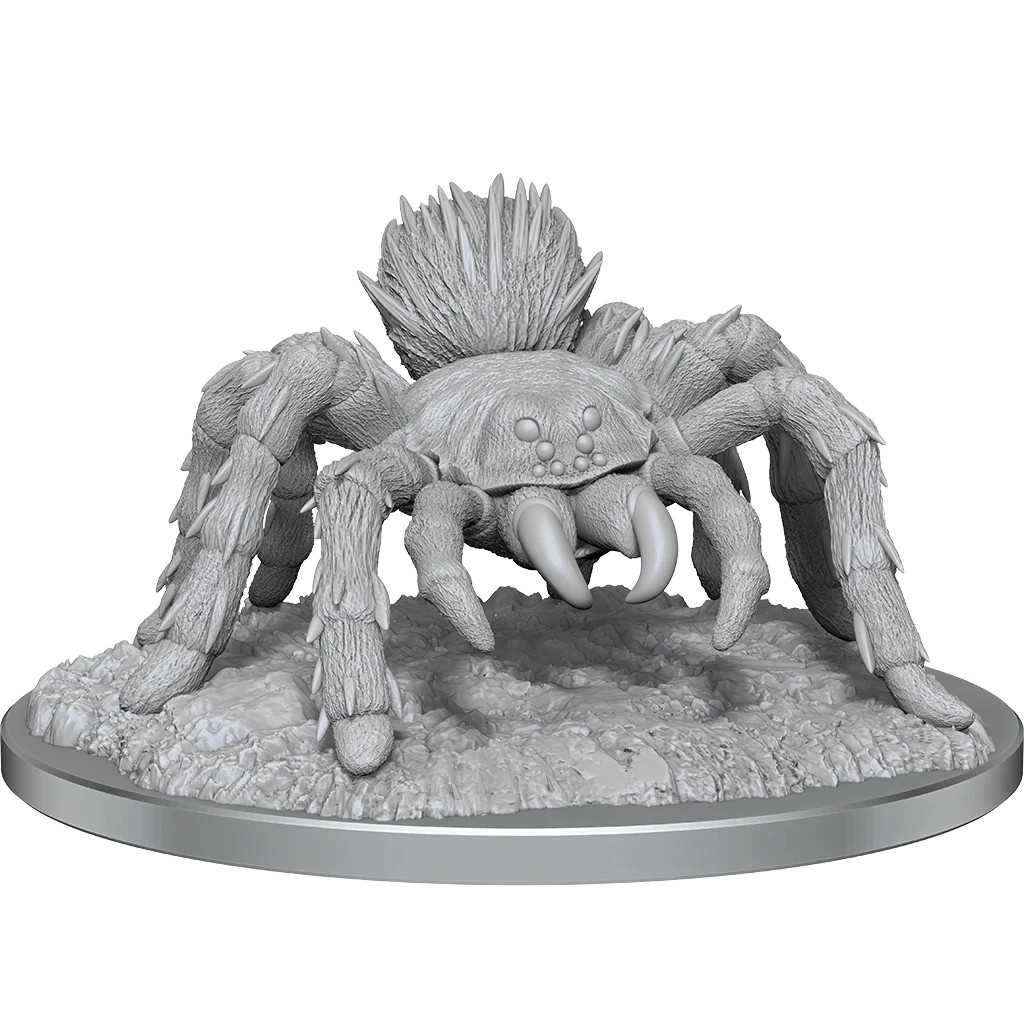 WizKids Deep Cuts Unpainted Miniatures: Giant Spider miniatures expansion