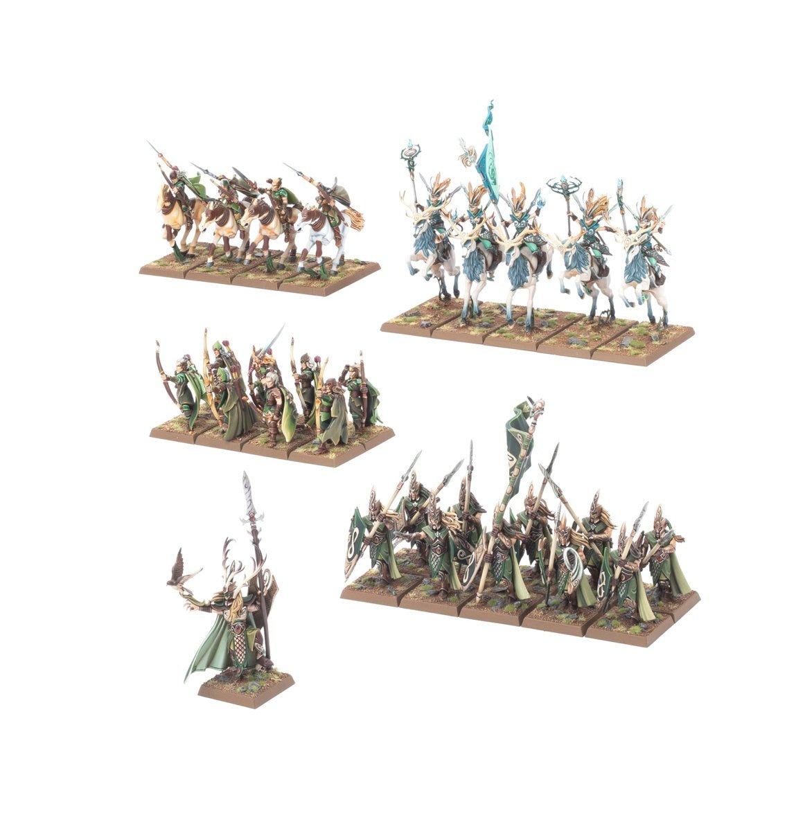 Wood Elf Realms: Battle March Army – view 1 of 13