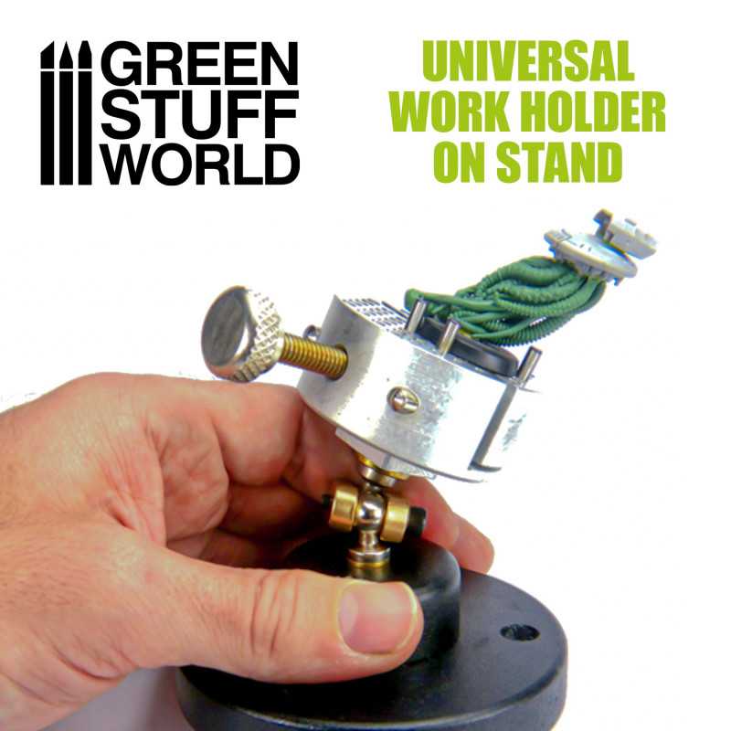 Green Stuff World Work Holder on Stand - Loaded Dice