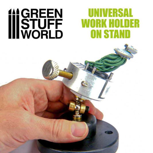 Green Stuff World Work Holder on Stand - Loaded Dice