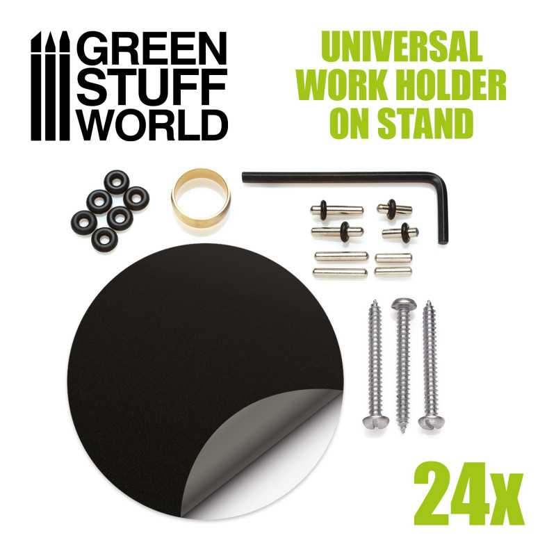 Green Stuff World Work Holder on Stand - Loaded Dice