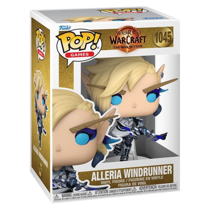 World of Warcraft Funko POP! Alleria Windrunner vinyl figure 1045 in its window box