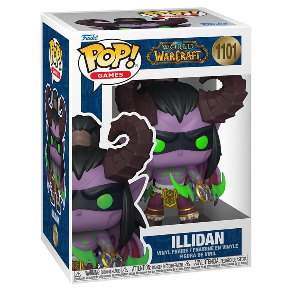 Funko POP! Games World of Warcraft Illidan 1101 in its window box