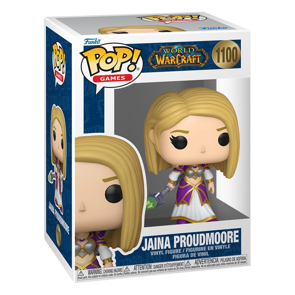 Funko POP! Games World of Warcraft Jaina Proudmoore 1100 vinyl figure in its window box