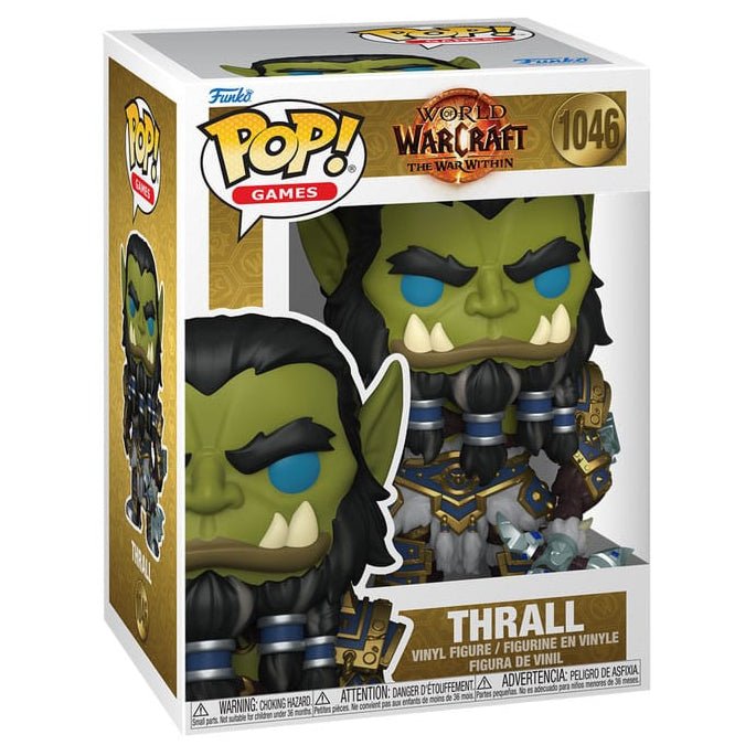 World of Warcraft Funko POP! Thrall 1046 vinyl figure in its window display box