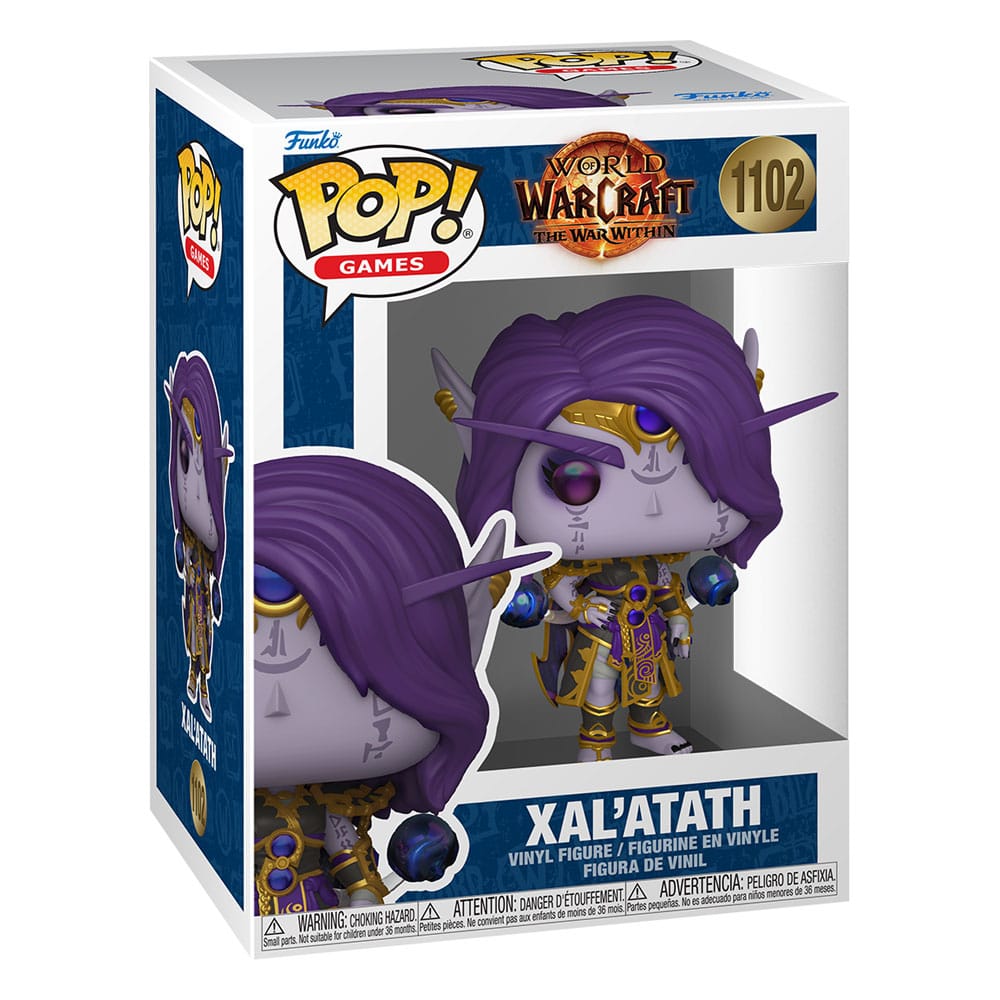 Funko POP! Xal'atath 1102 World of Warcraft The War Within vinyl figure in window box
