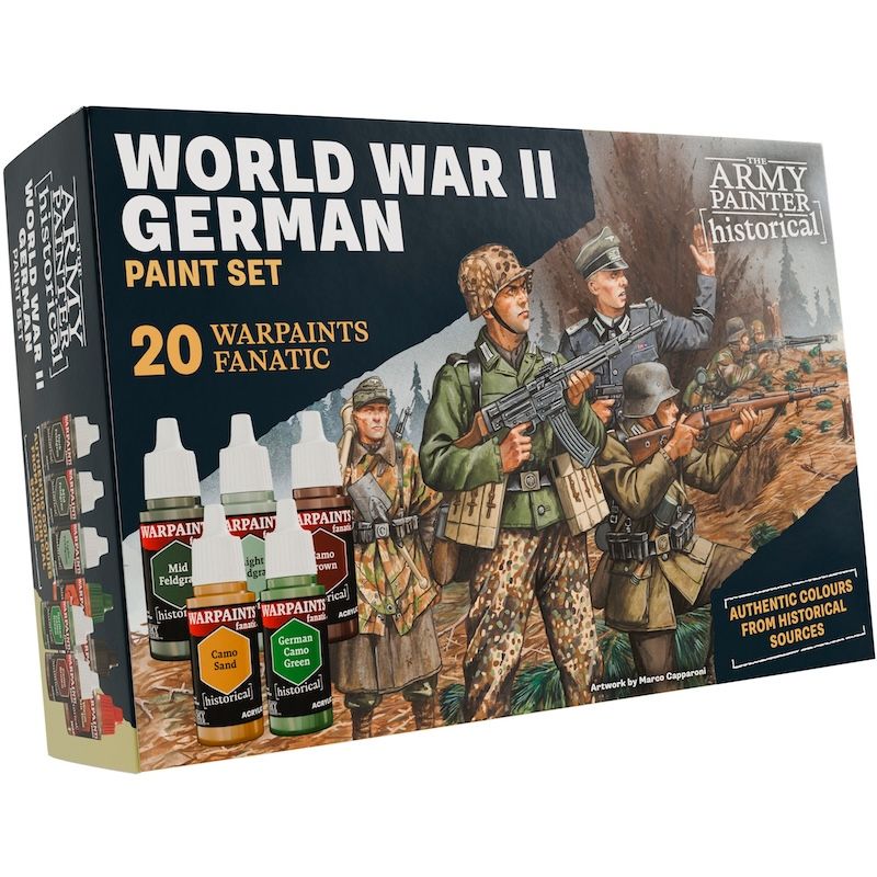 Army Painter Historical: WWII German Paint Set - Loaded Dice