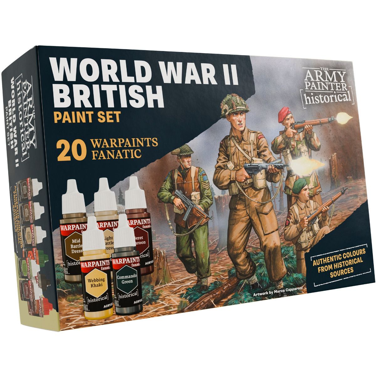 Army Painter Historical: WWII British Paint Set - Loaded Dice