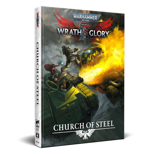 Wrath & Glory: Church of Steel roleplaying book