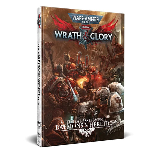 Wrath & Glory: Threat Assessment: Daemons & Heretics roleplaying book