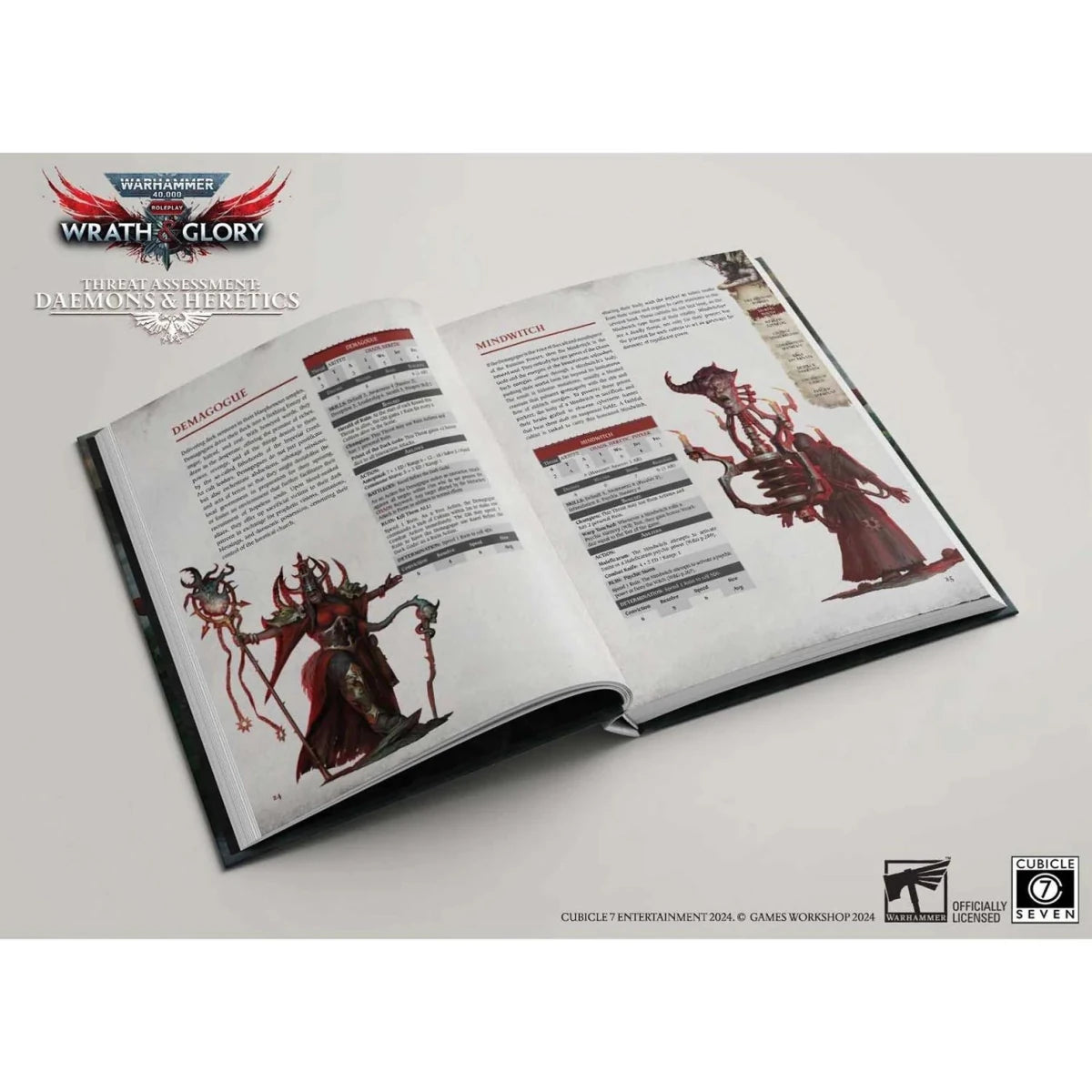 Wrath & Glory: Threat Assessment: Daemons & Heretics - Loaded Dice