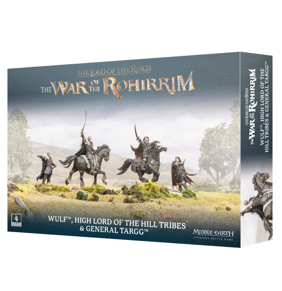 Middle-earth War of the Rohirrim Wulf, High Lord of the Hill Tribes and General Targg box