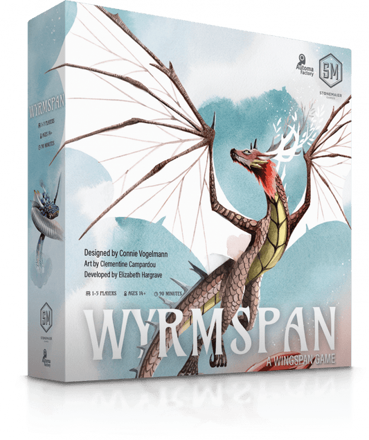 Wyrmspan board game box