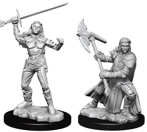 Female Half-Orc Fighter: D&D Nolzur's Marvelous Unpainted Miniatures (W7) - Loaded Dice Barry Vale of Glamorgan CF64 3HD