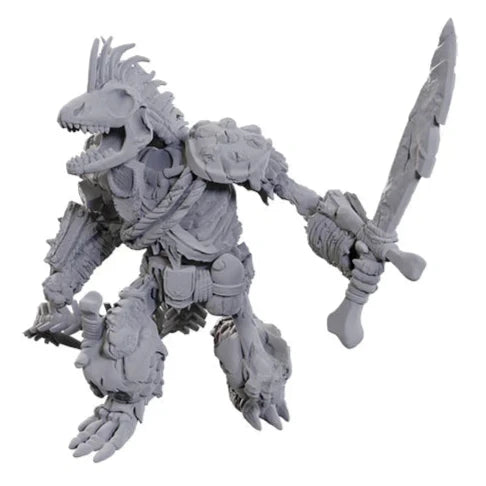D&D Nolzurs Marvelous Miniatures - Lizardfolk Skeleton - Wave 23 - Loaded Dice