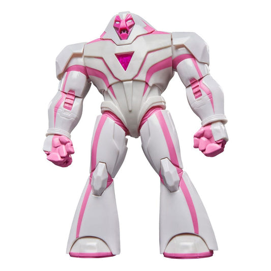 Marvel Legends Nimrod Sentinel figure in white and pink armour, front view