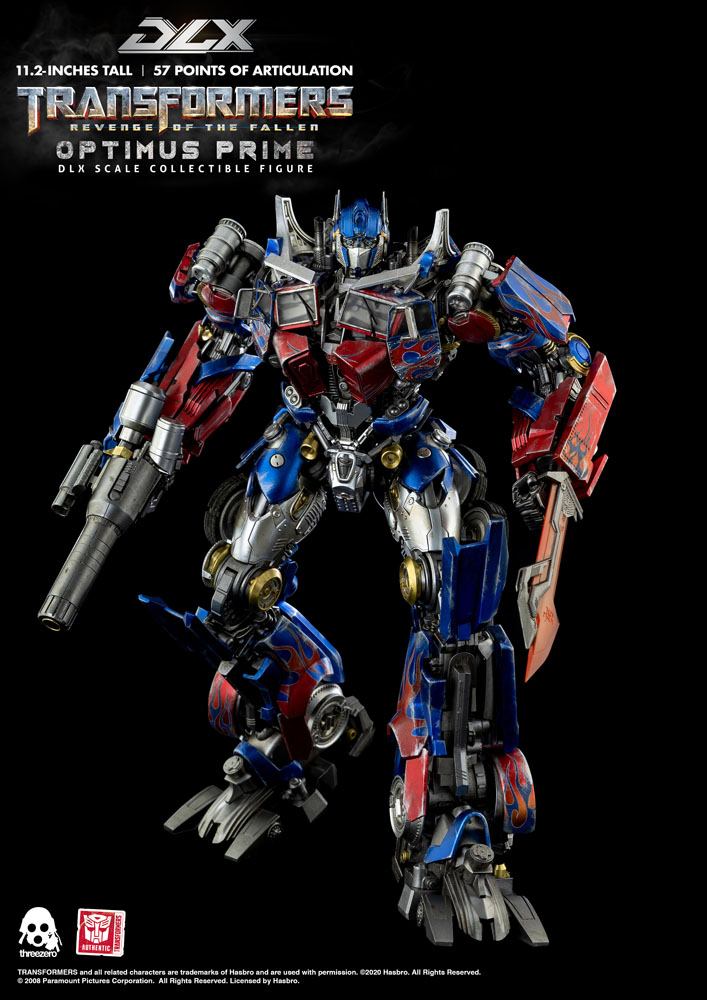 Transformers: Revenge of the Fallen DLX Action Figure 1/6 Optimus Prime 28cm - Loaded Dice