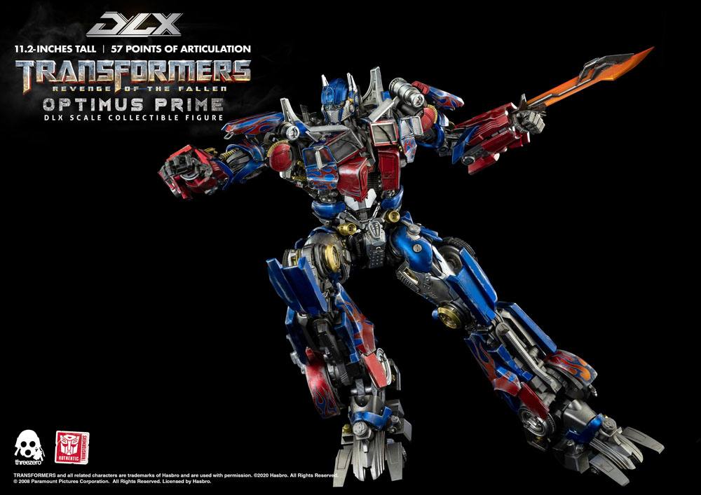 Transformers: Revenge of the Fallen DLX Action Figure 1/6 Optimus Prime 28cm - Loaded Dice
