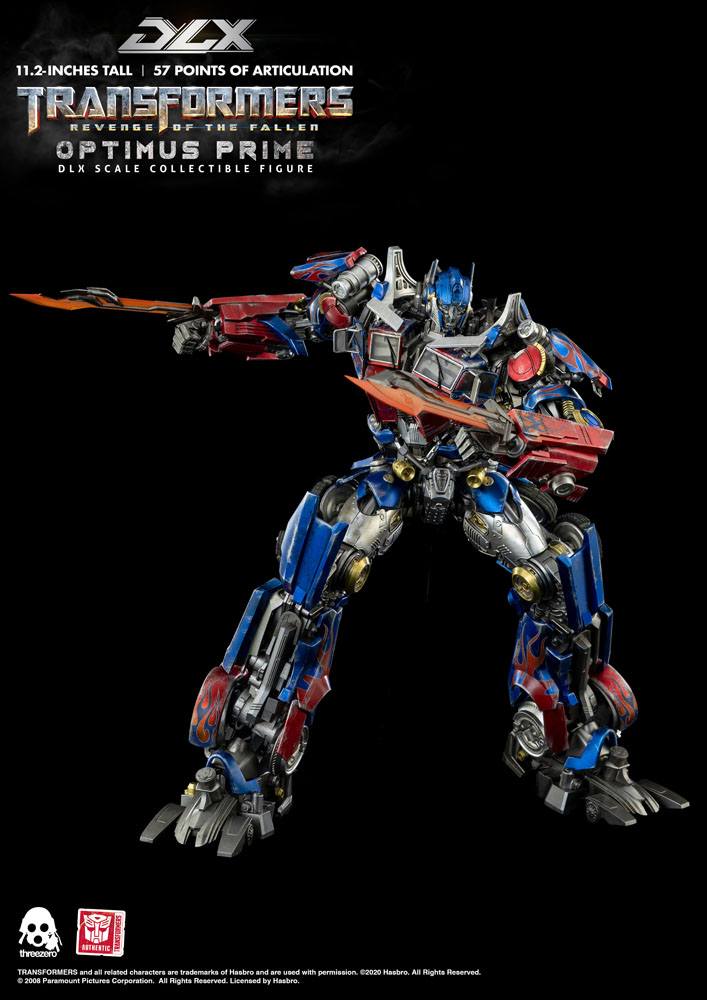 Transformers: Revenge of the Fallen DLX Action Figure 1/6 Optimus Prime 28cm - Loaded Dice
