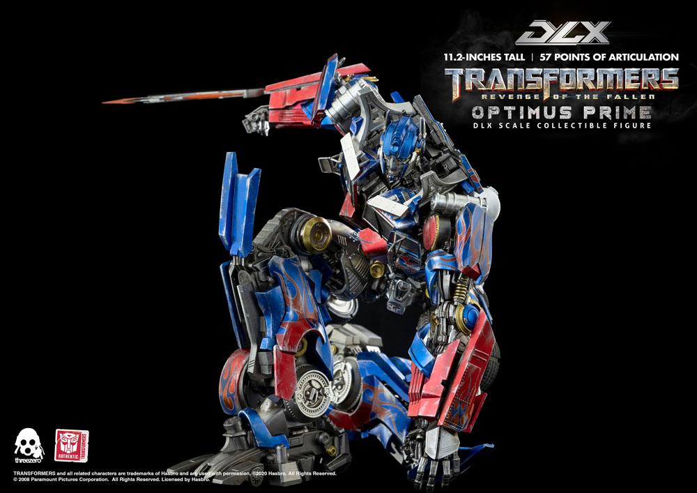 Transformers: Revenge of the Fallen DLX Action Figure 1/6 Optimus Prime 28cm - Loaded Dice
