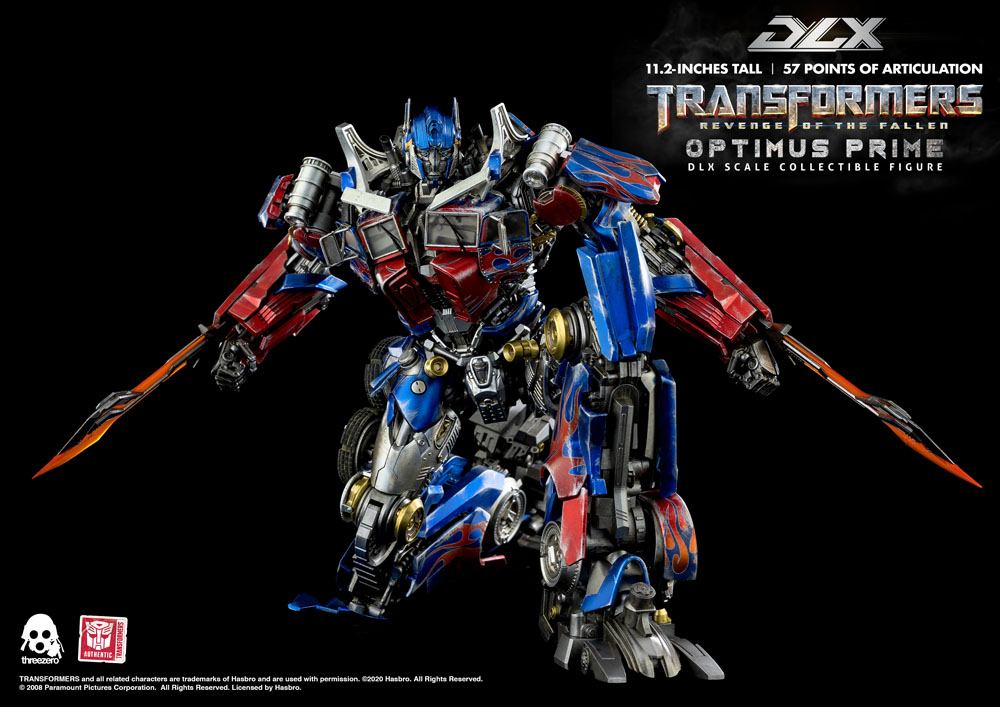 Transformers: Revenge of the Fallen DLX Action Figure 1/6 Optimus Prime 28cm - Loaded Dice