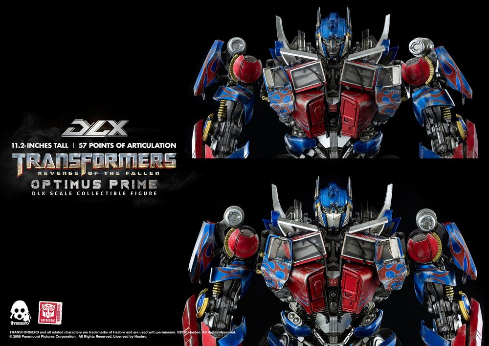 Transformers: Revenge of the Fallen DLX Action Figure 1/6 Optimus Prime 28cm - Loaded Dice
