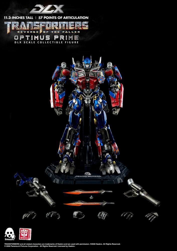 Transformers: Revenge of the Fallen DLX Action Figure 1/6 Optimus Prime 28cm - Loaded Dice