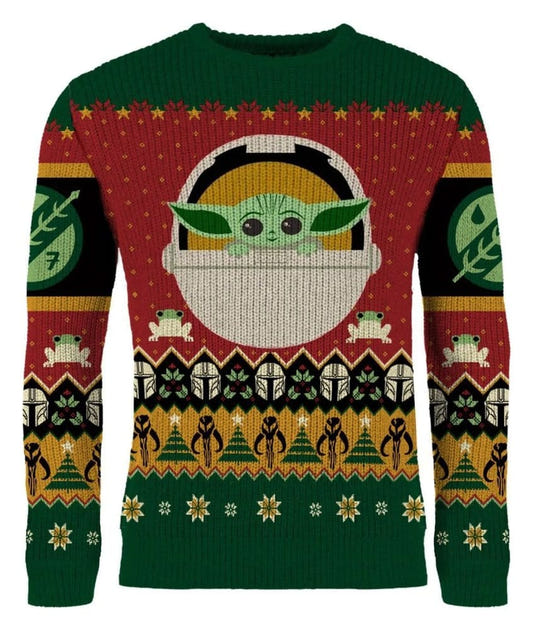 Star Wars Christmas Jumper The Child