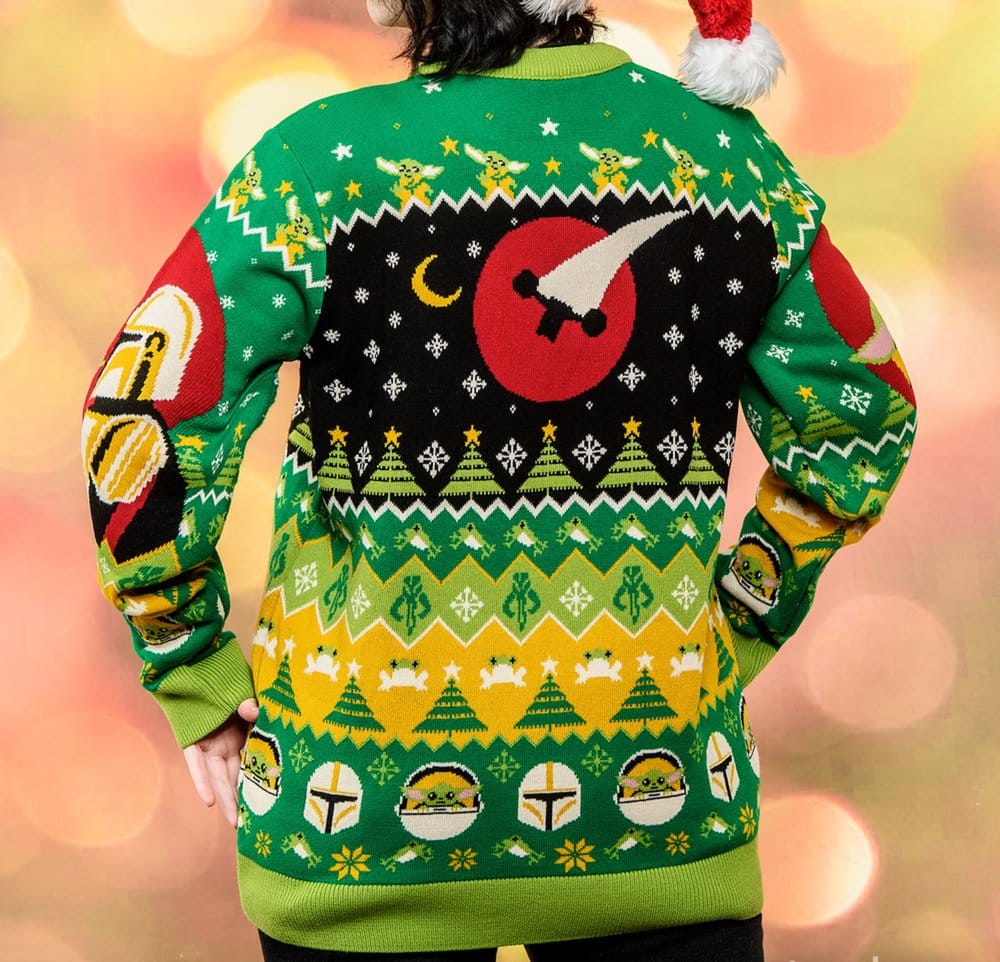 Star Wars Christmas Jumper Baby Yoda