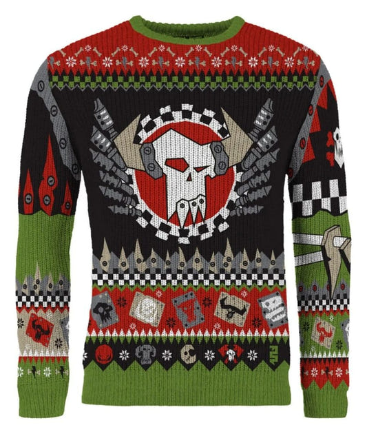 Warhammer 40,000 Christmas Jumper Ork