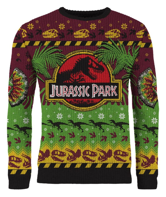 Jurassic Park Christmas Jumper Happy Rexmas