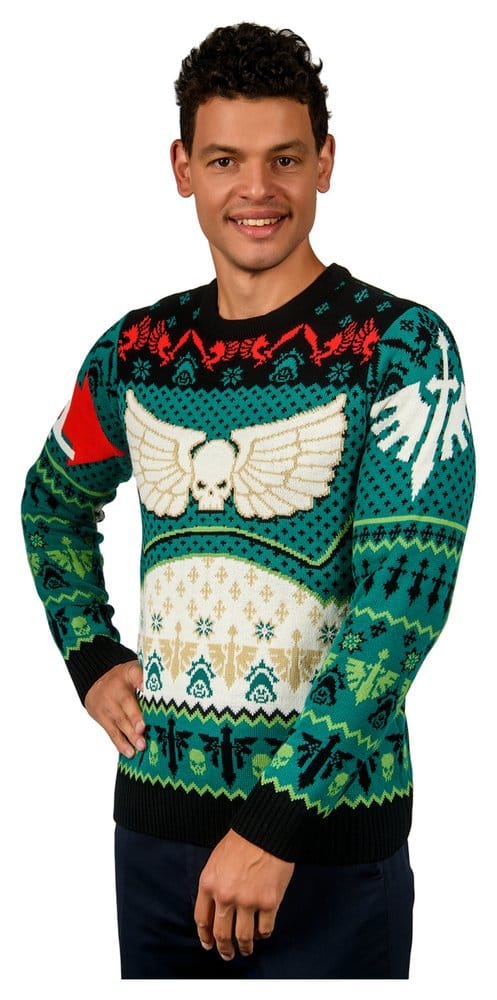 Warhammer 40,000 Christmas Jumper Dark Angels