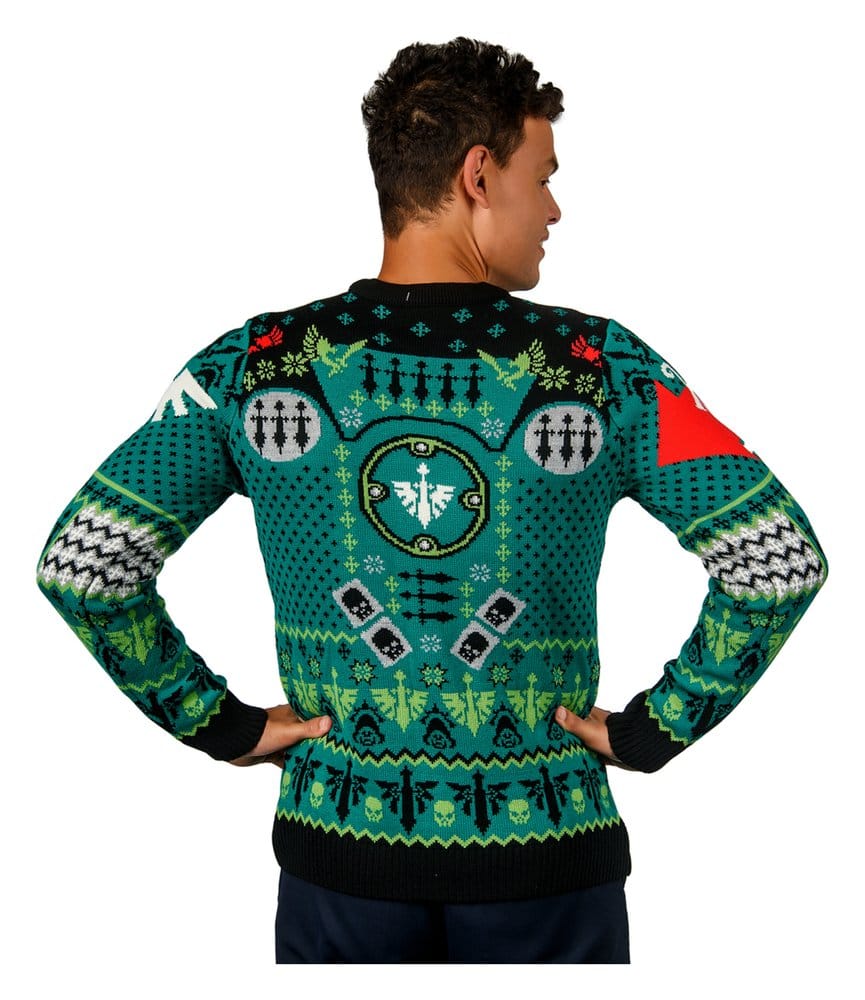 Warhammer 40,000 Christmas Jumper Dark Angels