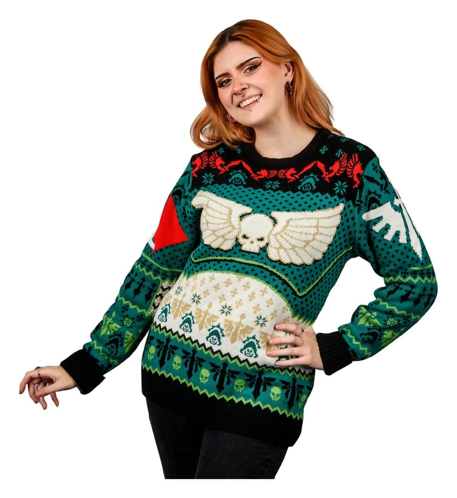 Warhammer 40,000 Christmas Jumper Dark Angels