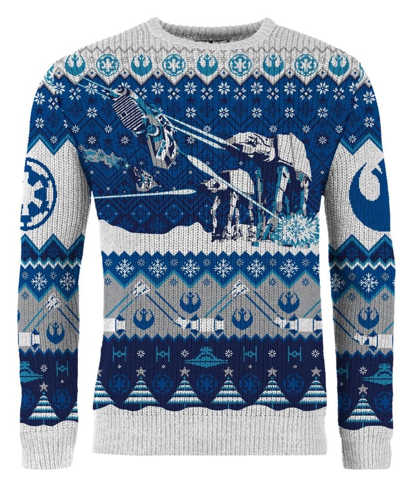 Star Wars Christmas Jumper AT-AT Assault