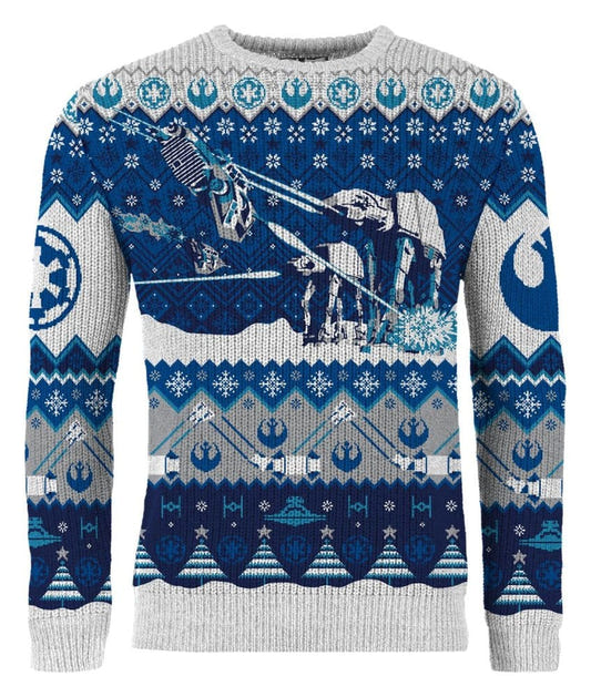 Star Wars Christmas Jumper AT-AT Assault