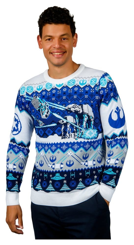 Star Wars Christmas Jumper AT-AT Assault