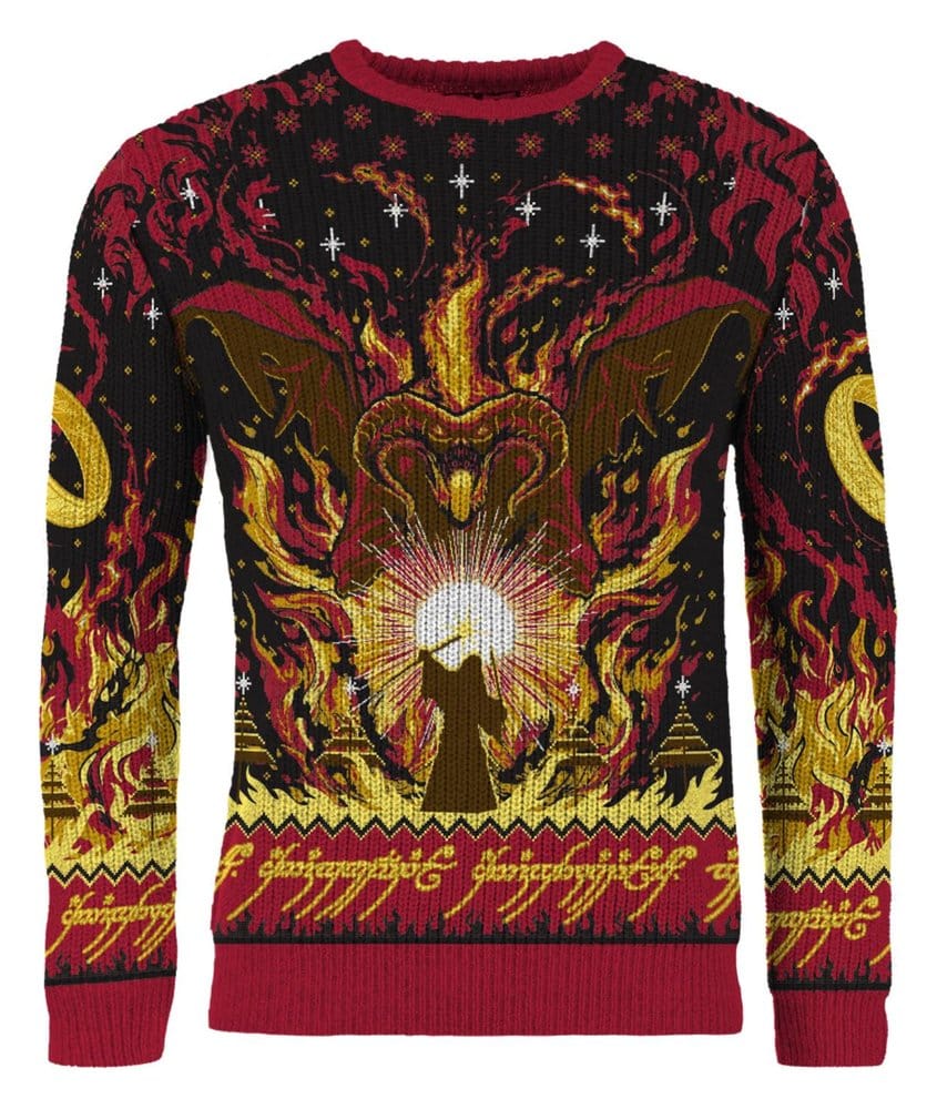 Lord of the Rings Christmas Jumper Balrog