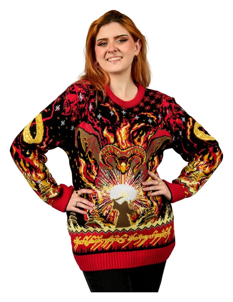 Lord of the Rings Christmas Jumper Balrog